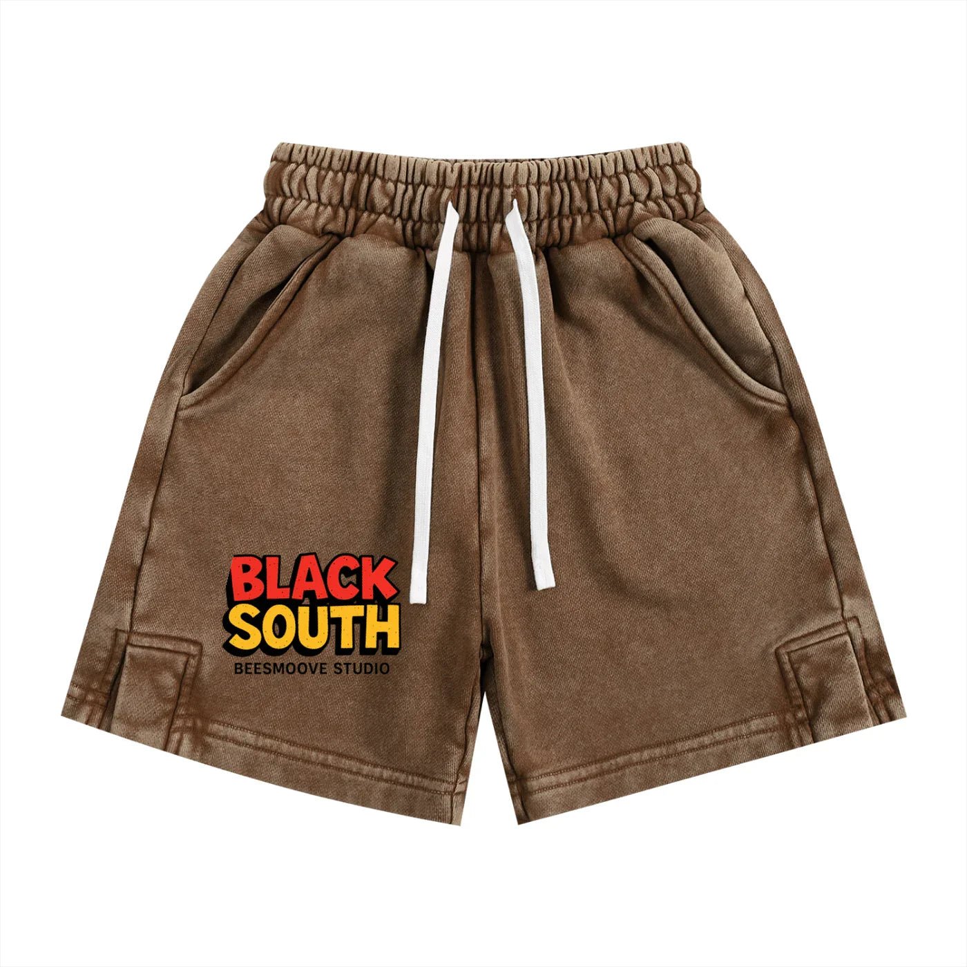 BEESMOOVE BlackSouth Collective Washed Kids' Shorts - Beesmoove