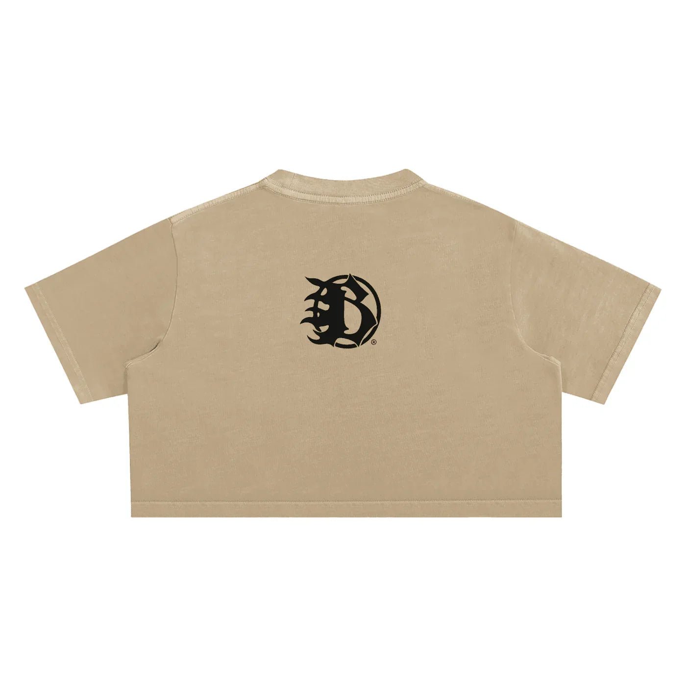 BEESMOOVE BlackSouth Snow Washed Crop Top - Beesmoove