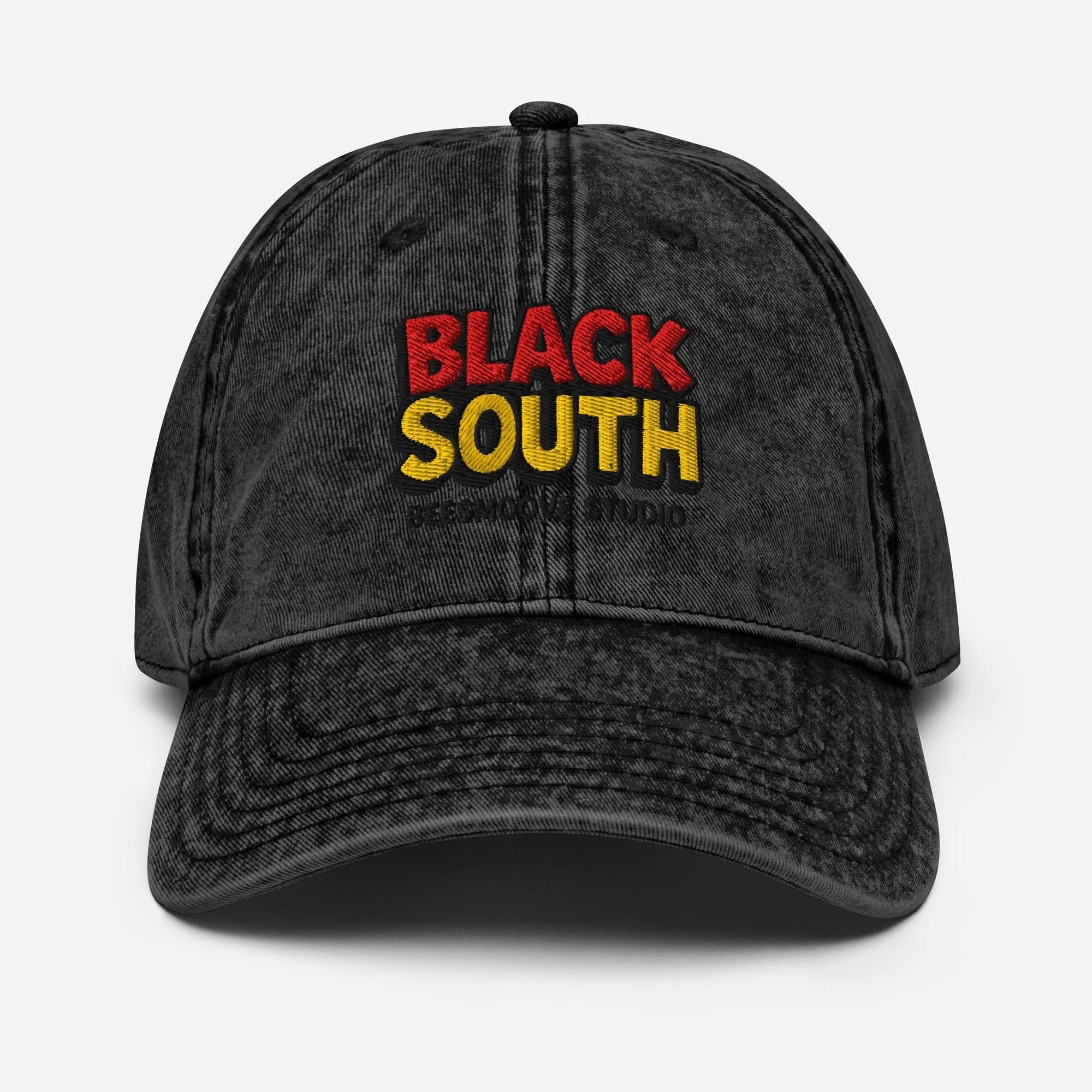 BEESMOOVE BlackSouth Vintage Cotton Twill Cap - Beesmoove