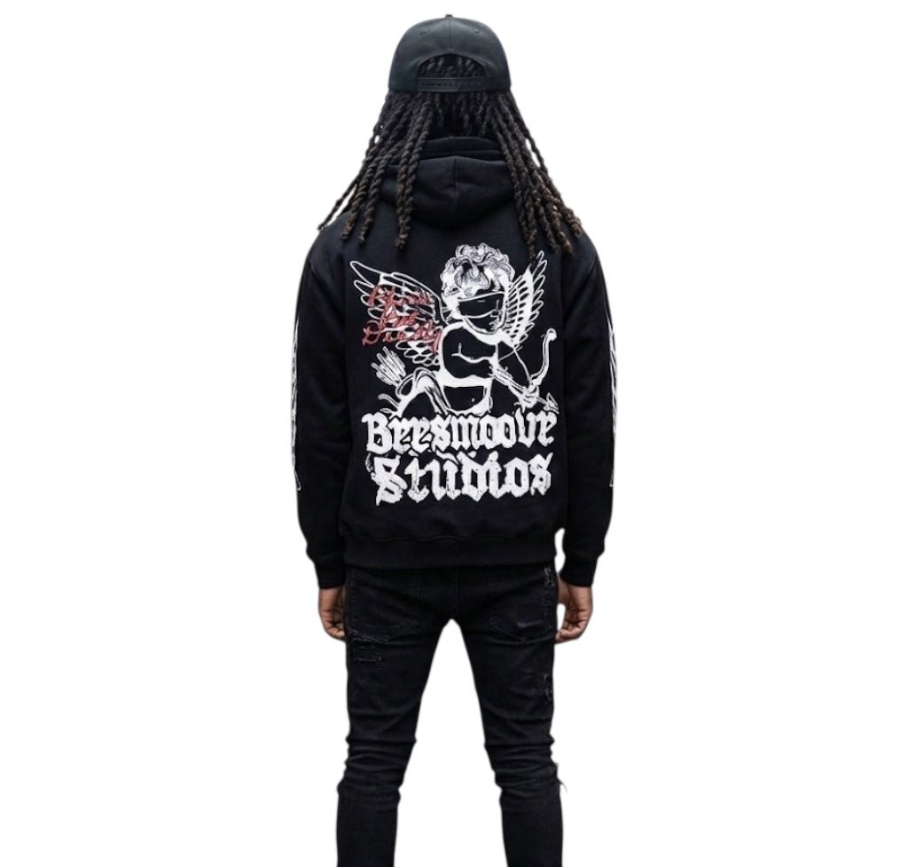 BEESMOOVE Blind But Deadly Boxy Hoodie - Beesmoove