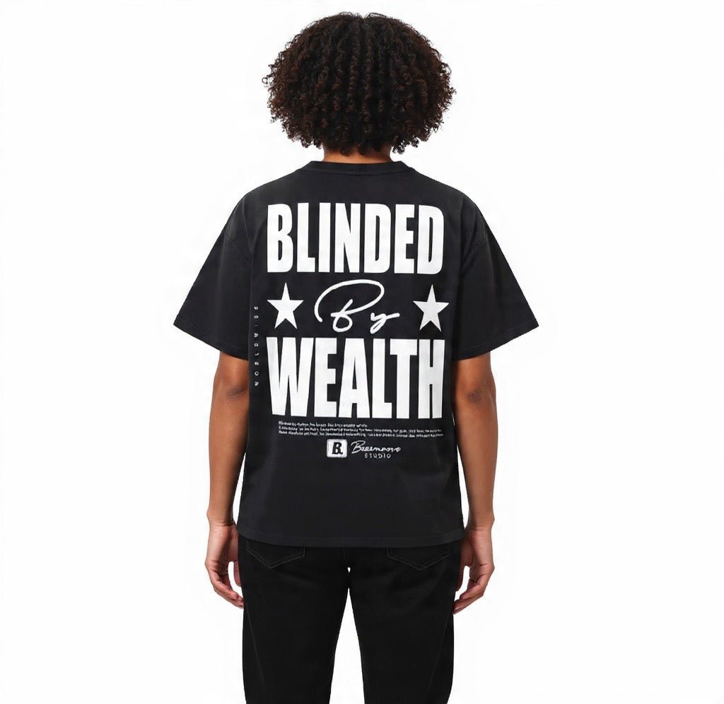 BEESMOOVE Blinded Ambition Streetwear Loose Drop Shoulder T-Shirt - Beesmoove