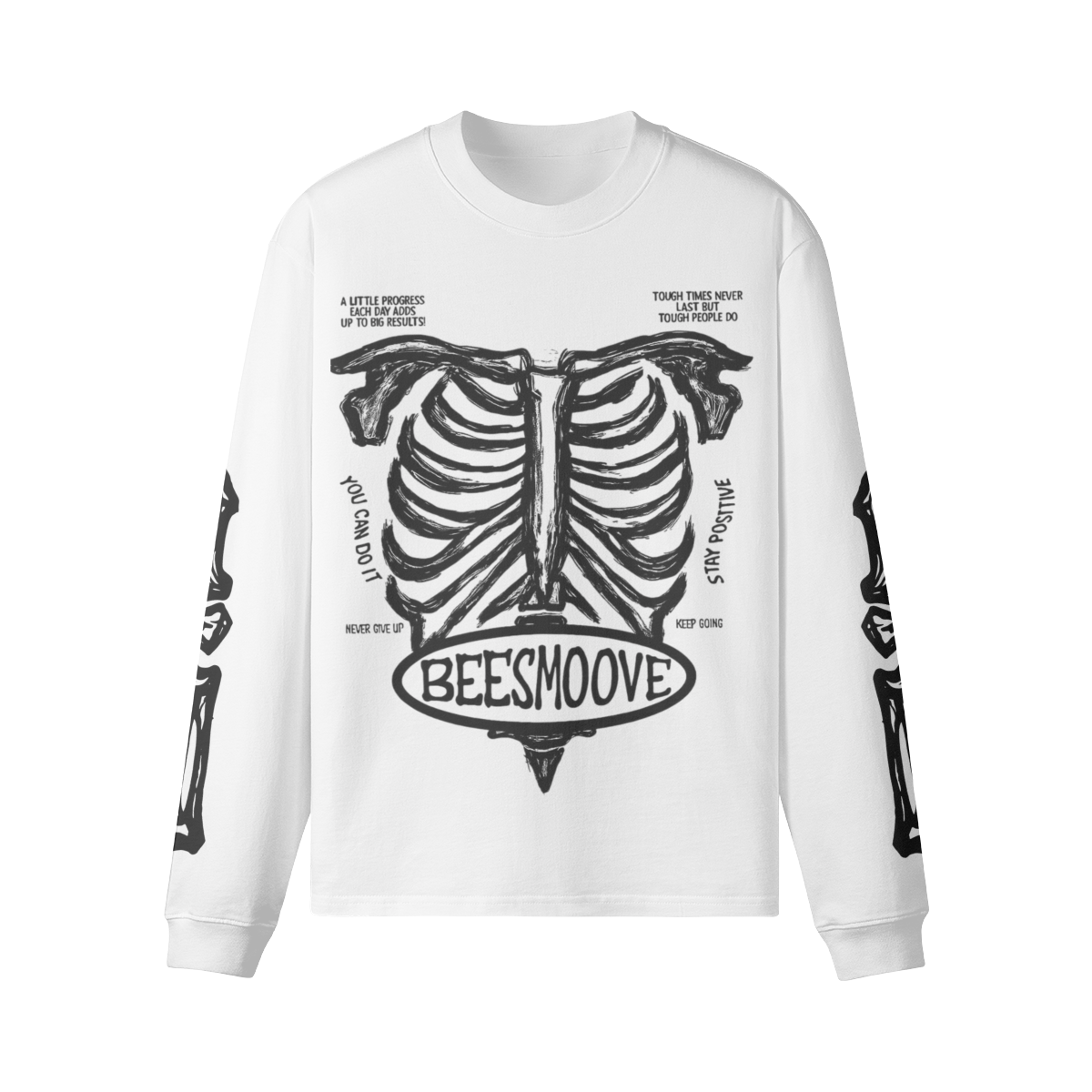 BEESMOOVE Bone Flow the hoodie - Beesmoove