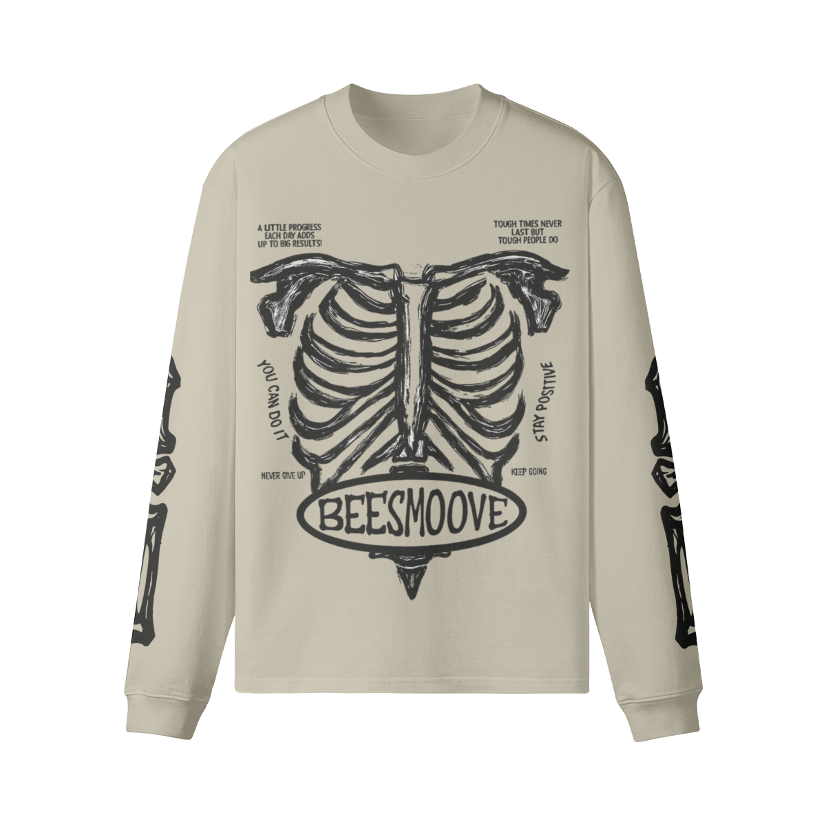BEESMOOVE Bone Flow the hoodie - Beesmoove