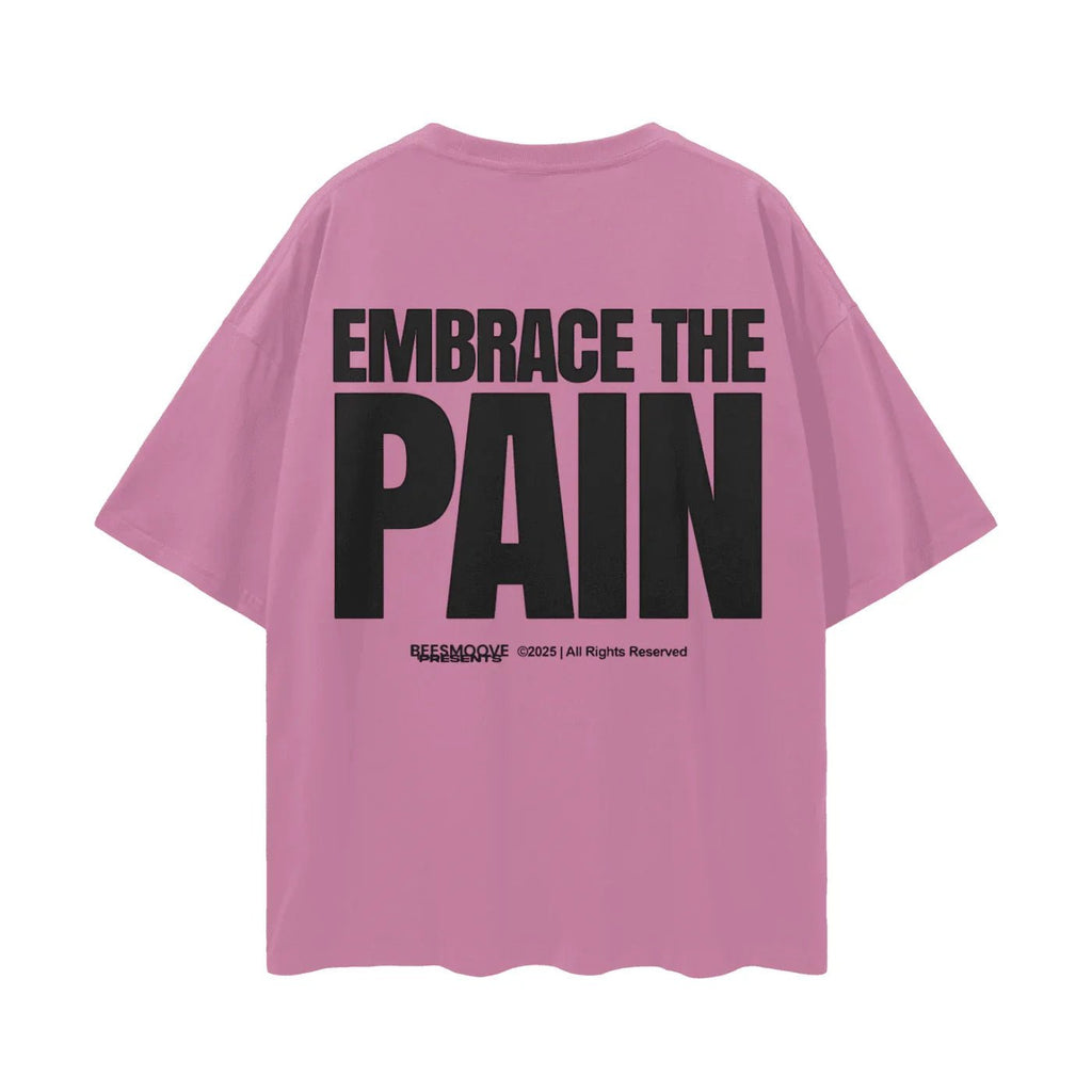 BEESMOOVE Chain Reaction Oversize Deep Drop Shoulder Tee - Beesmoove