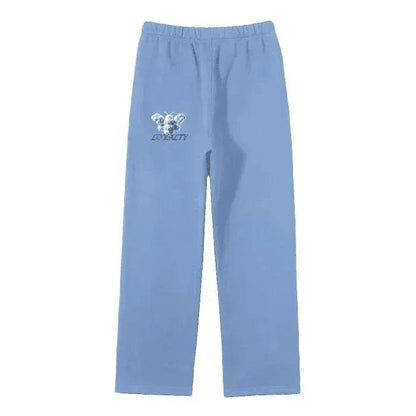 Beesmoove Cloud Loyalty Smoke Straight Leg Pants - Beesmoove 