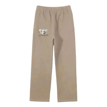 Beesmoove Cloud Loyalty Smoke Straight Leg Pants - Beesmoove 