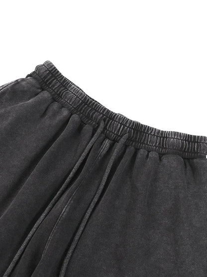 Beesmoove Collective Acid Wash Straight Leg Pants - Beesmoove 