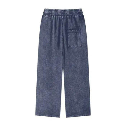 Beesmoove Collective Acid Wash Straight Leg Pants - Beesmoove 