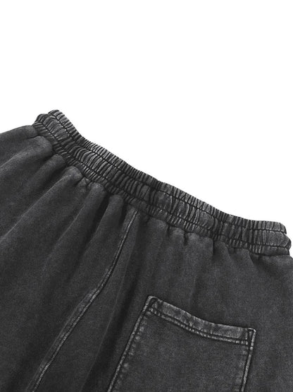 Beesmoove Collective Acid Wash Straight Leg Pants - Beesmoove 