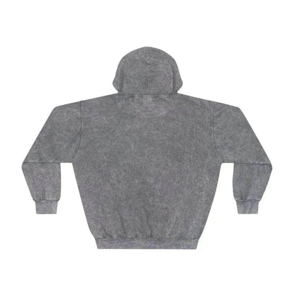 Beesmoove collective black white Unisex Mineral Wash Hoodie - Beesmoove 
