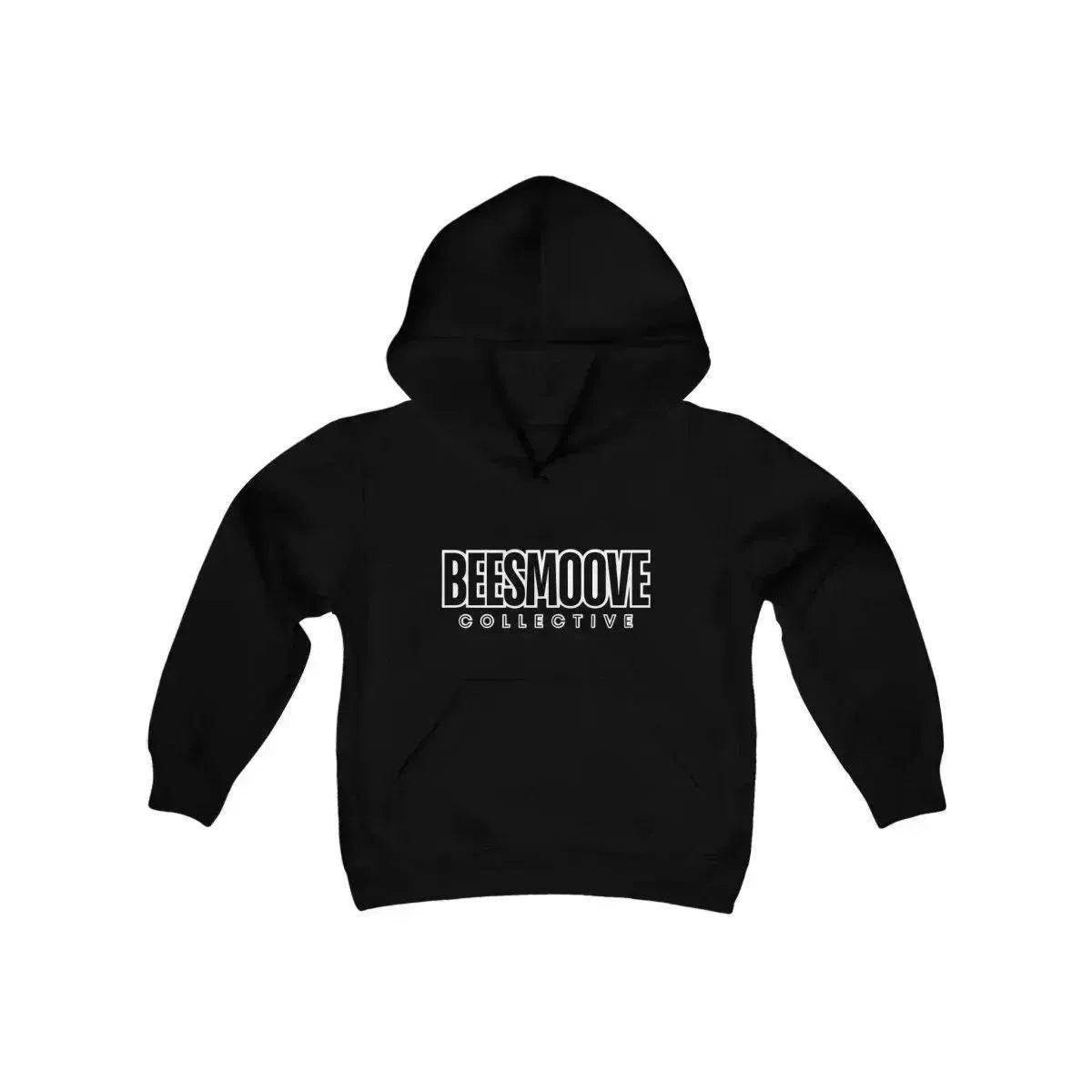 Beesmoove collective black Youth Heavy Blend Hooded Sweatshirt - Beesmoove 