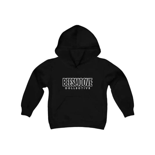 Beesmoove collective black Youth Heavy Blend Hooded Sweatshirt - Beesmoove 