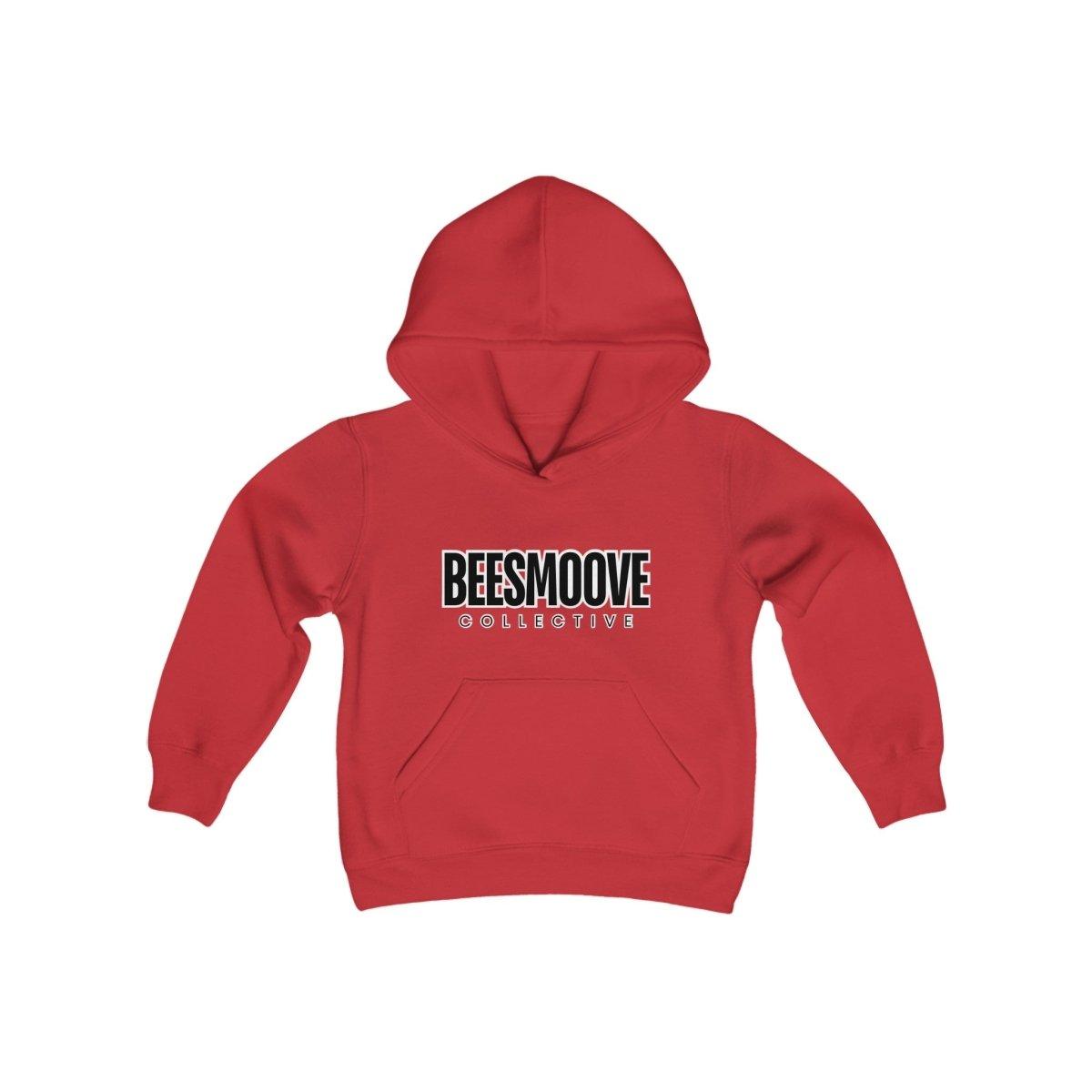 Beesmoove collective black Youth Heavy Blend Hooded Sweatshirt - Beesmoove 