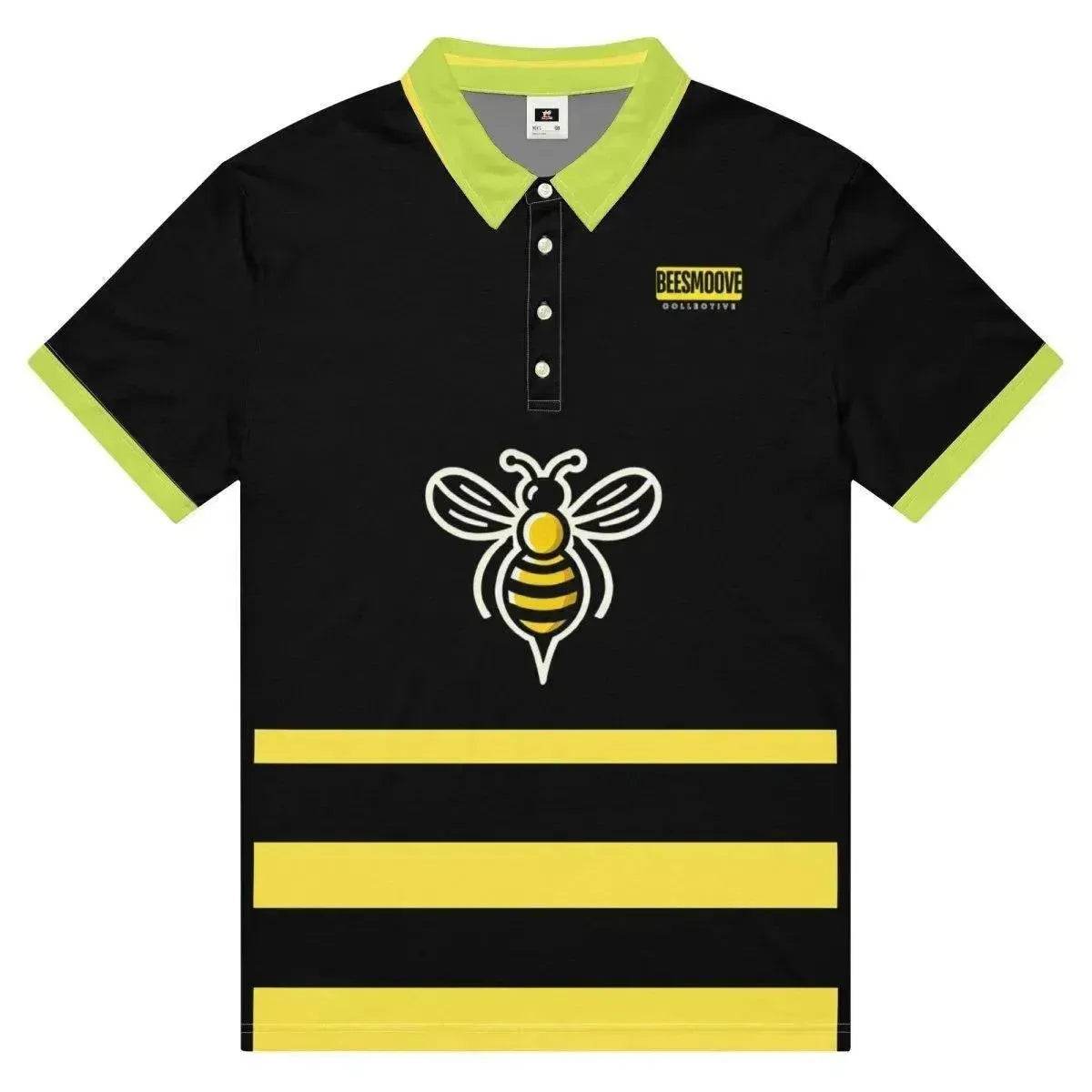 Beesmoove collective Neon Flight Men’s slim fit polo - Beesmoove 