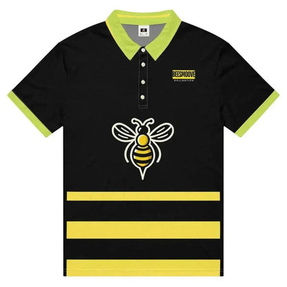 Beesmoove collective Neon Flight Men’s slim fit polo - Beesmoove 