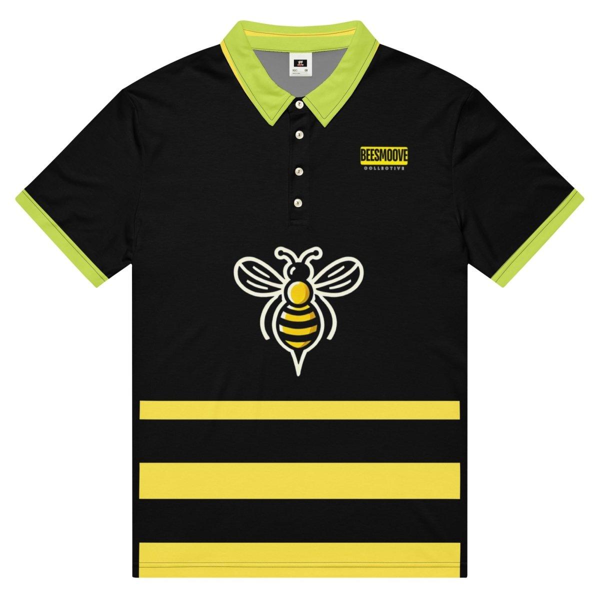 Beesmoove collective Neon Flight Men’s slim fit polo - Beesmoove 