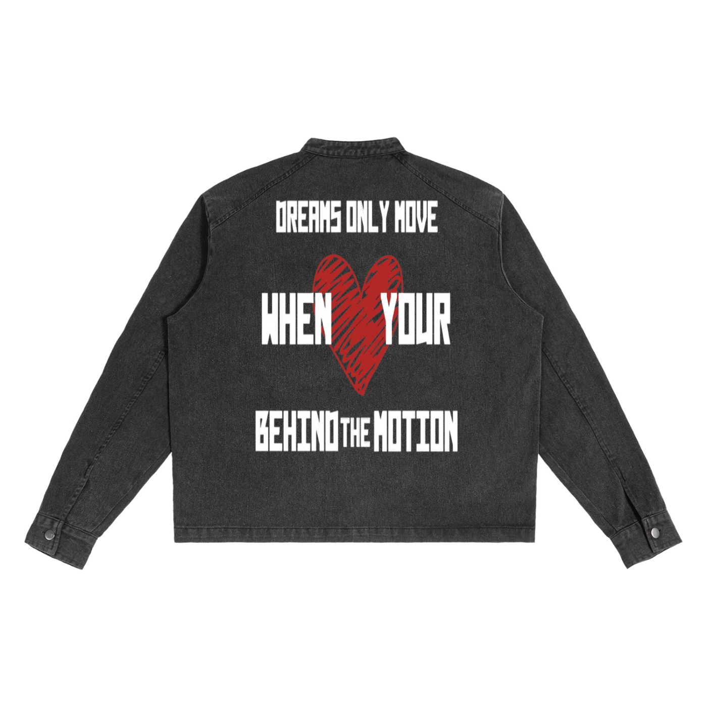 BEESMOOVE DEPT. Dreams 2 Denim Vintage Washed Jacket - Beesmoove