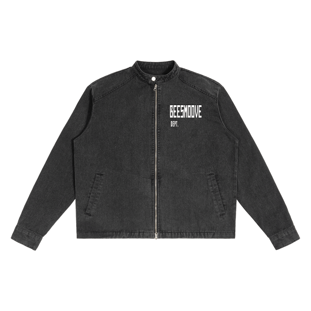 BEESMOOVE DEPT. Dreams 2 Denim Vintage Washed Jacket - Beesmoove