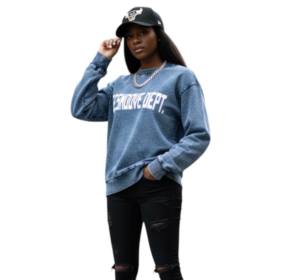 BEESMOOVE DEPT. Dreams 2 Wash Oversized Crewneck Sweatshirt - Beesmoove