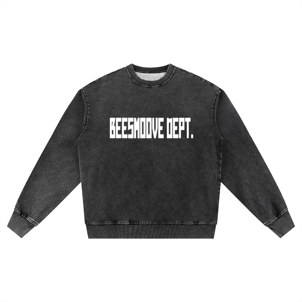 BEESMOOVE DEPT. Dreams 2 Wash Oversized Crewneck Sweatshirt - Beesmoove