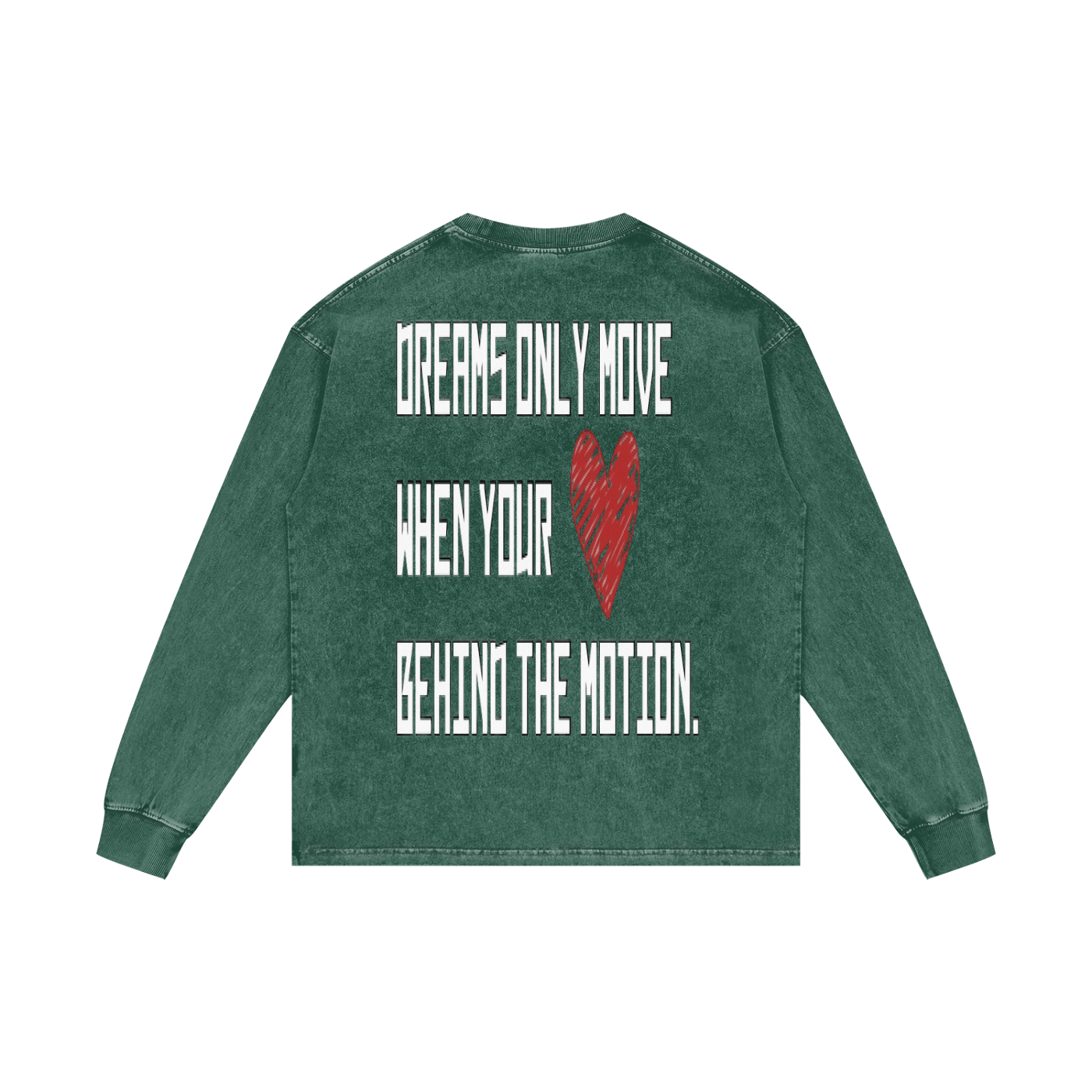 BEESMOOVE DEPT. Dreams Wash Oversize Long Sleeve T-Shirt - Beesmoove