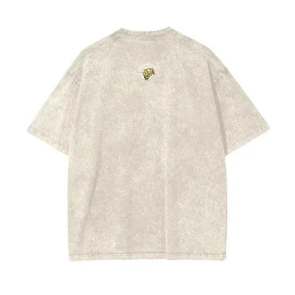 Beesmoove Divine Judgement Wash Oversize T-Shirt - Beesmoove 