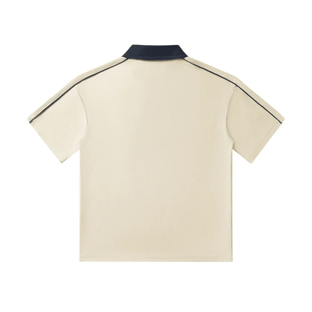 BEESMOOVE DOHIVE Collar Short - Sleeve Polo Shirt - Beesmoove