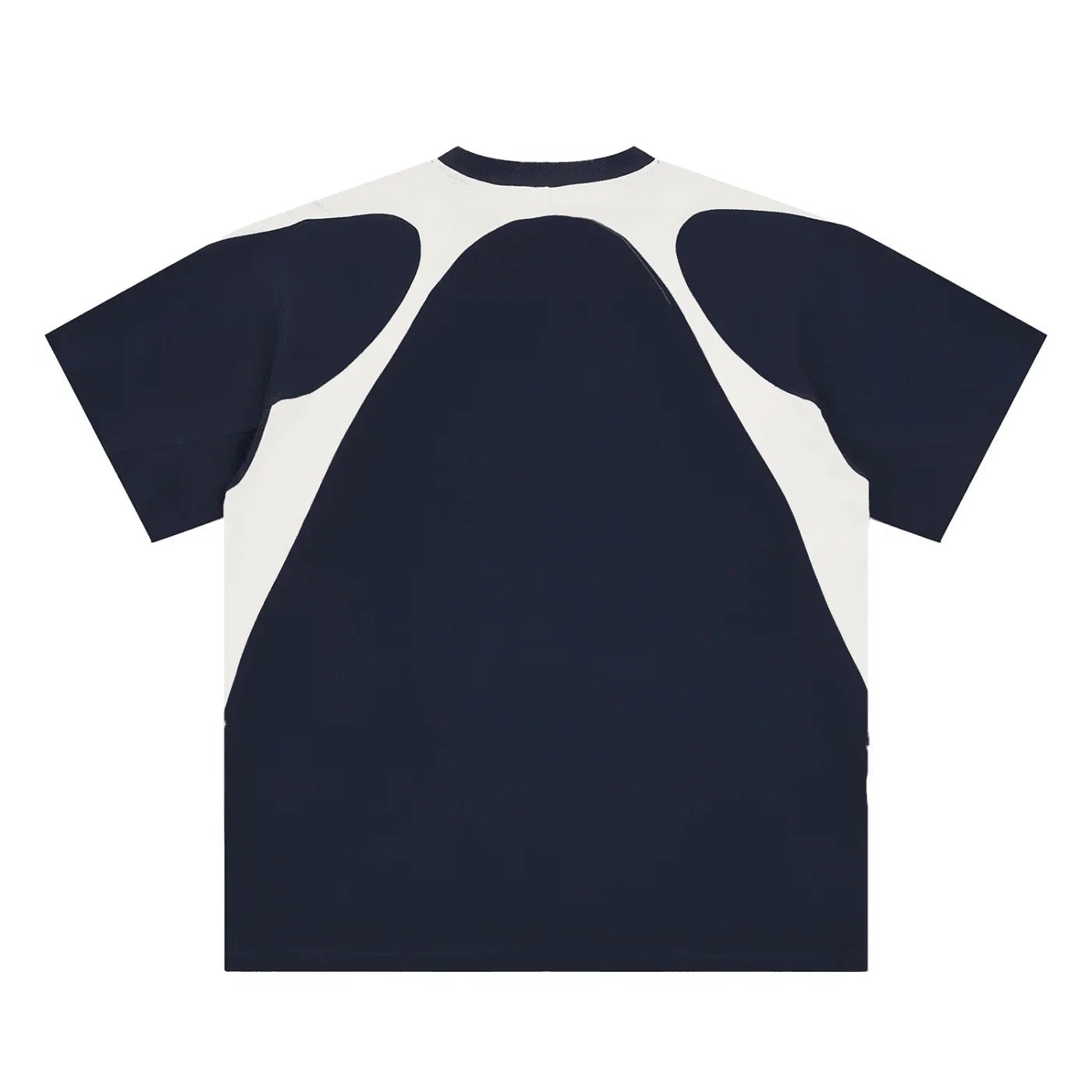 BEESMOOVE DOHIVE Contrast Panel Cotton T-Shirt - Beesmoove