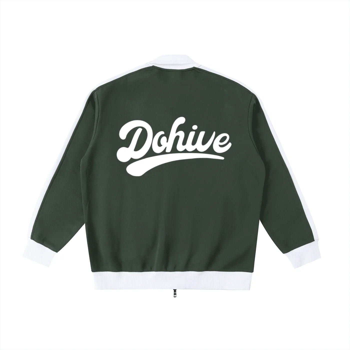 BEESMOOVE DOHIVE Contrast Trim Stand Collar Jacket - Beesmoove