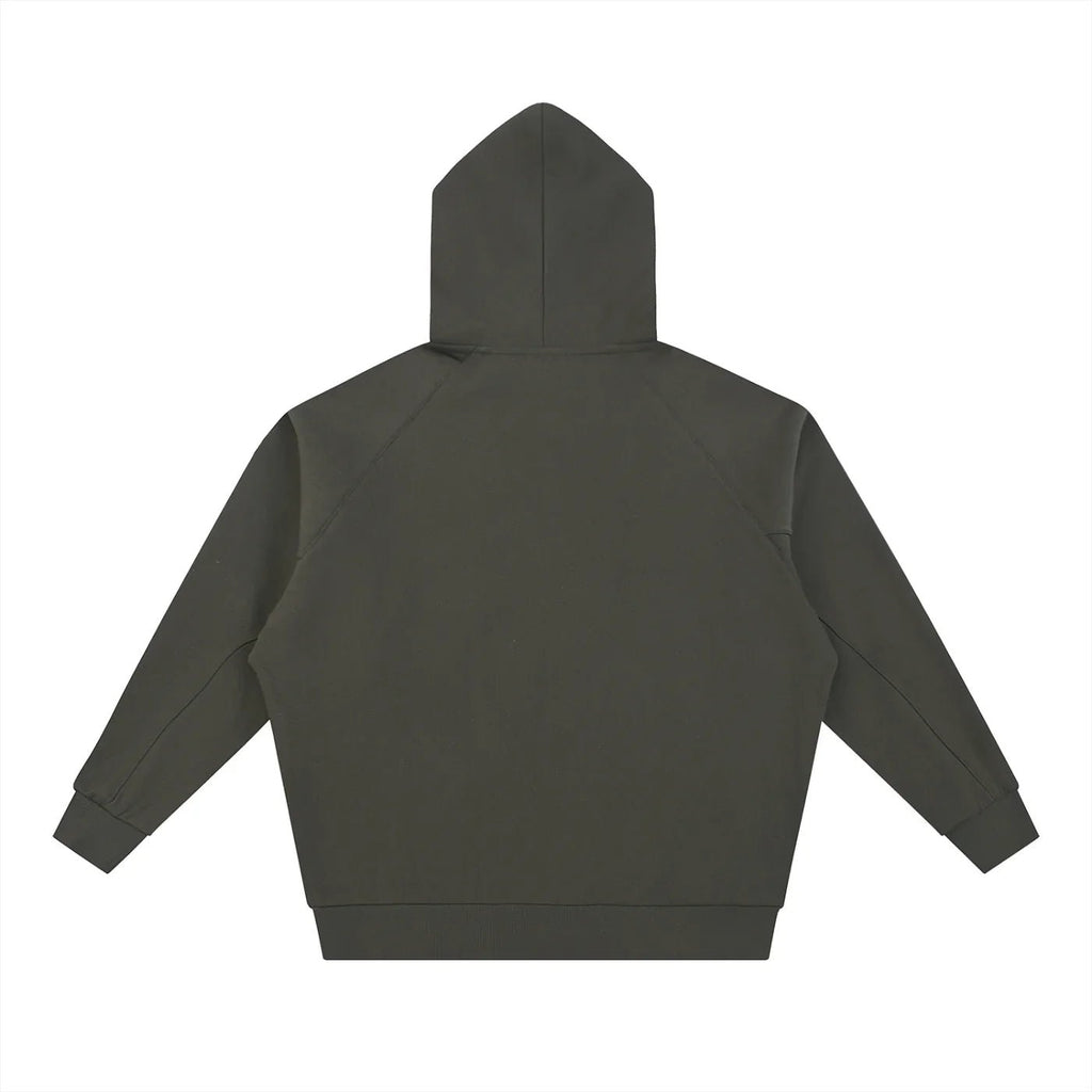 BEESMOOVE DOHIVE Dolman Sleeve Zip - Through Fleece Hoodie - Beesmoove