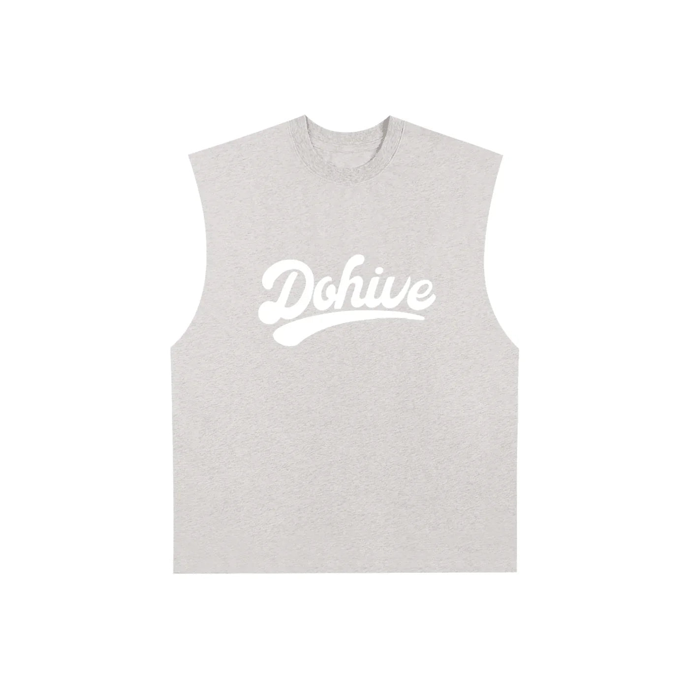 BEESMOOVE DOHIVE Raw Edge Cotton Tank Top - Beesmoove