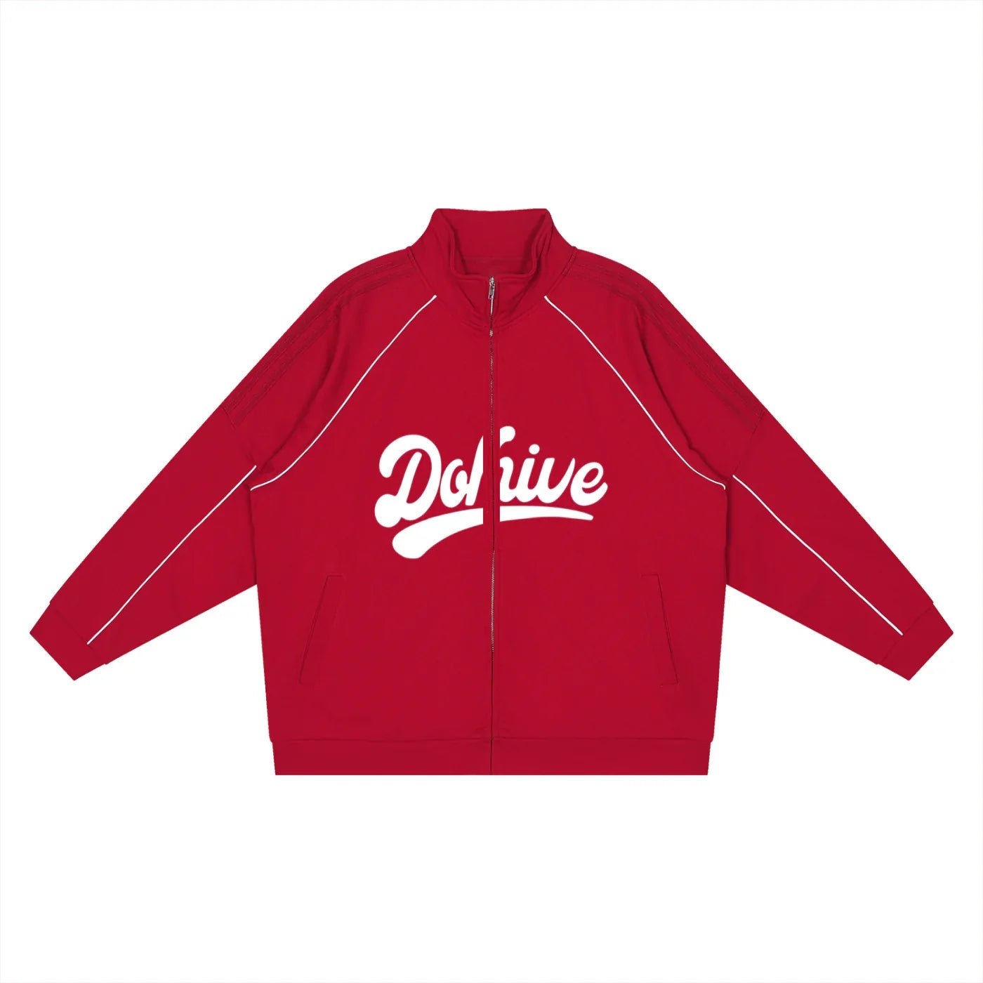 BEESMOOVE DOHIVE Reflection Striped Raglan Sleeve Jacket - Beesmoove