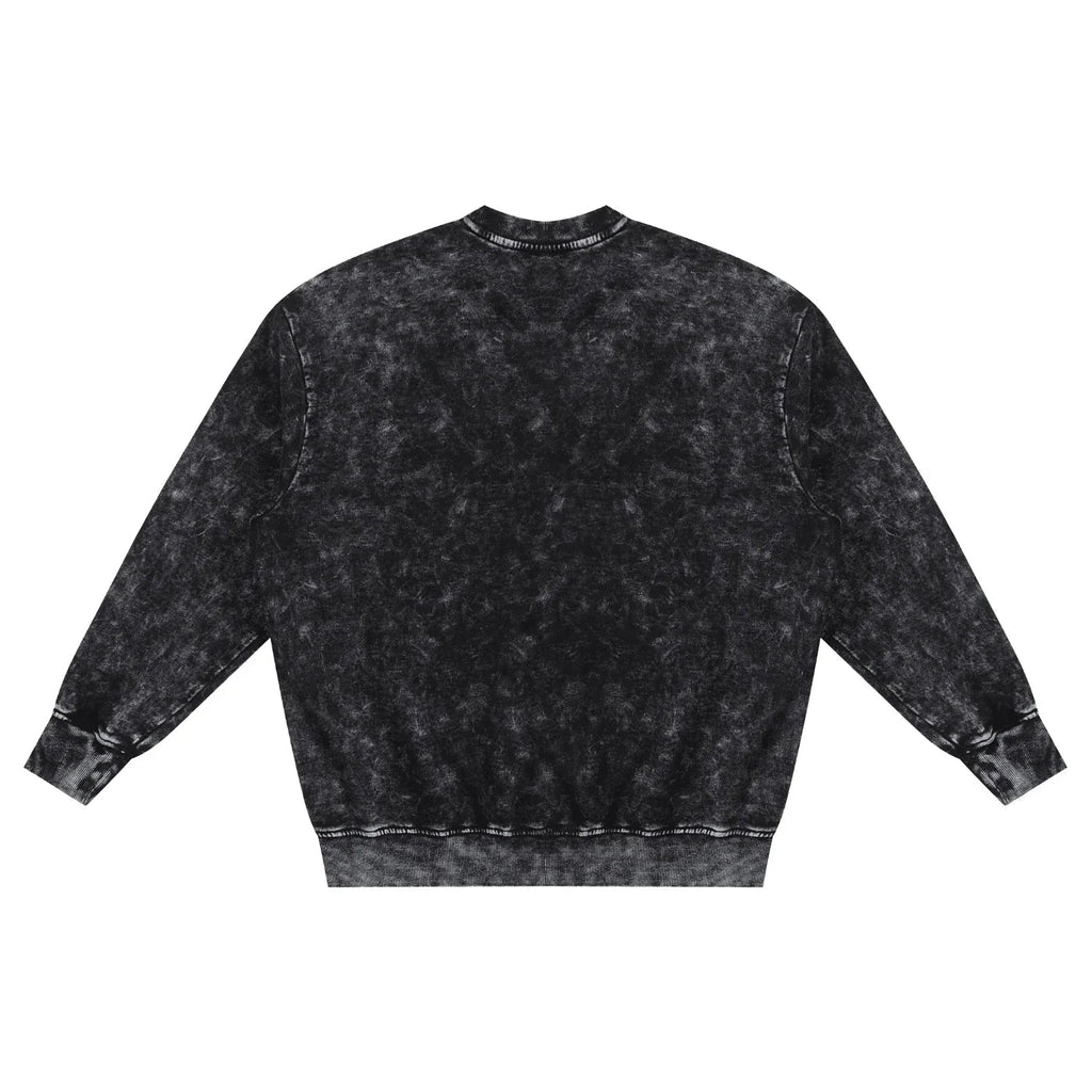 BEESMOOVE DOHIVE Washed Hand - Frayed Sweatshirt - Beesmoove