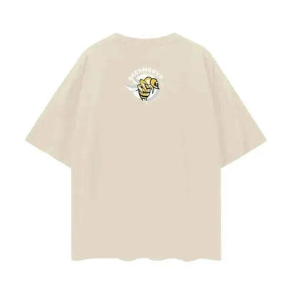 Beesmoove Don’t Trust What You See On The Television Oversize Tee - Beesmoove 
