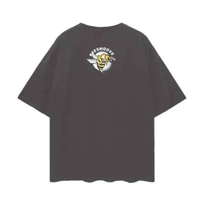 Beesmoove Don’t Trust What You See On The Television Oversize Tee - Beesmoove 