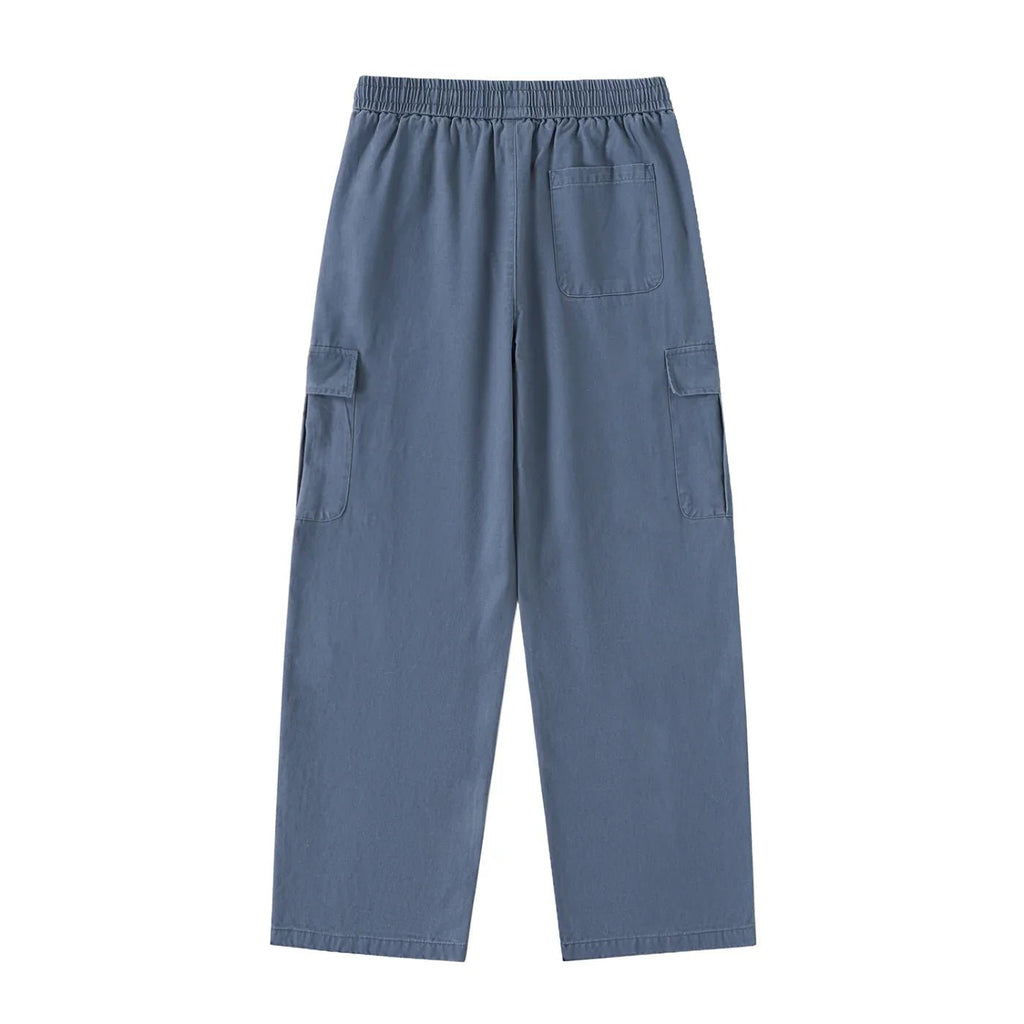 BEESMOOVE Drawstring Waist Straight - Leg Cargo Pants - Beesmoove