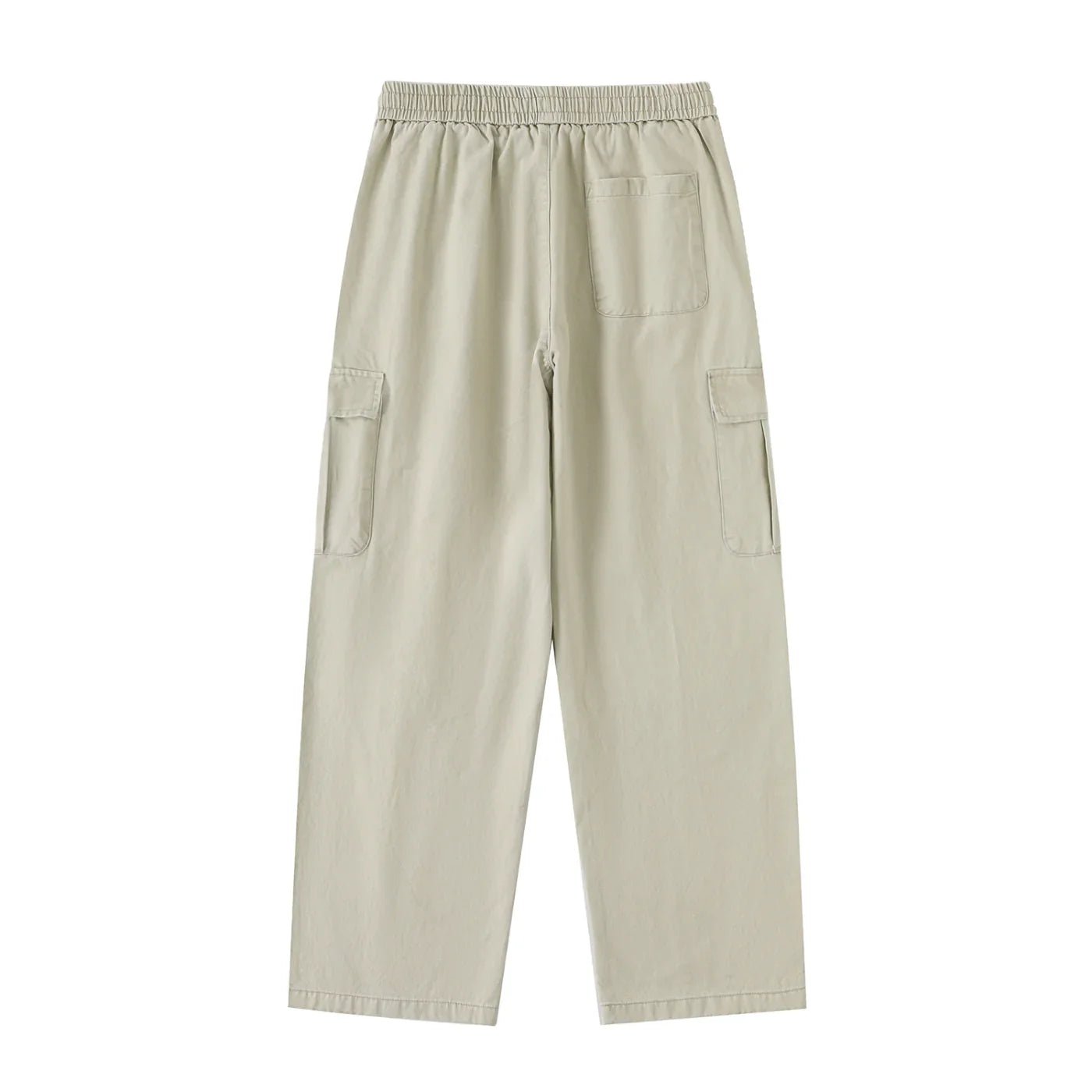 BEESMOOVE Drawstring Waist Straight - Leg Cargo Pants - Beesmoove