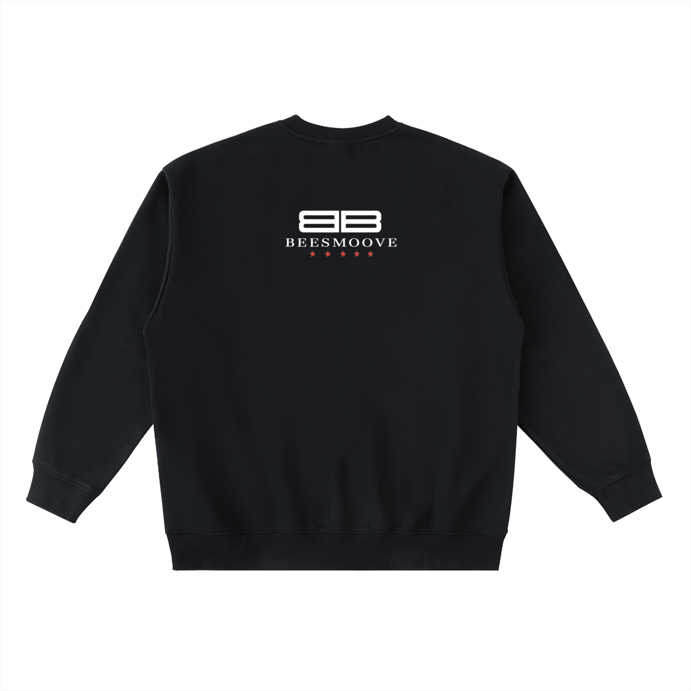 Beesmoove Driftwear Oversized Crewneck Taped Sweatshirt - Beesmoove