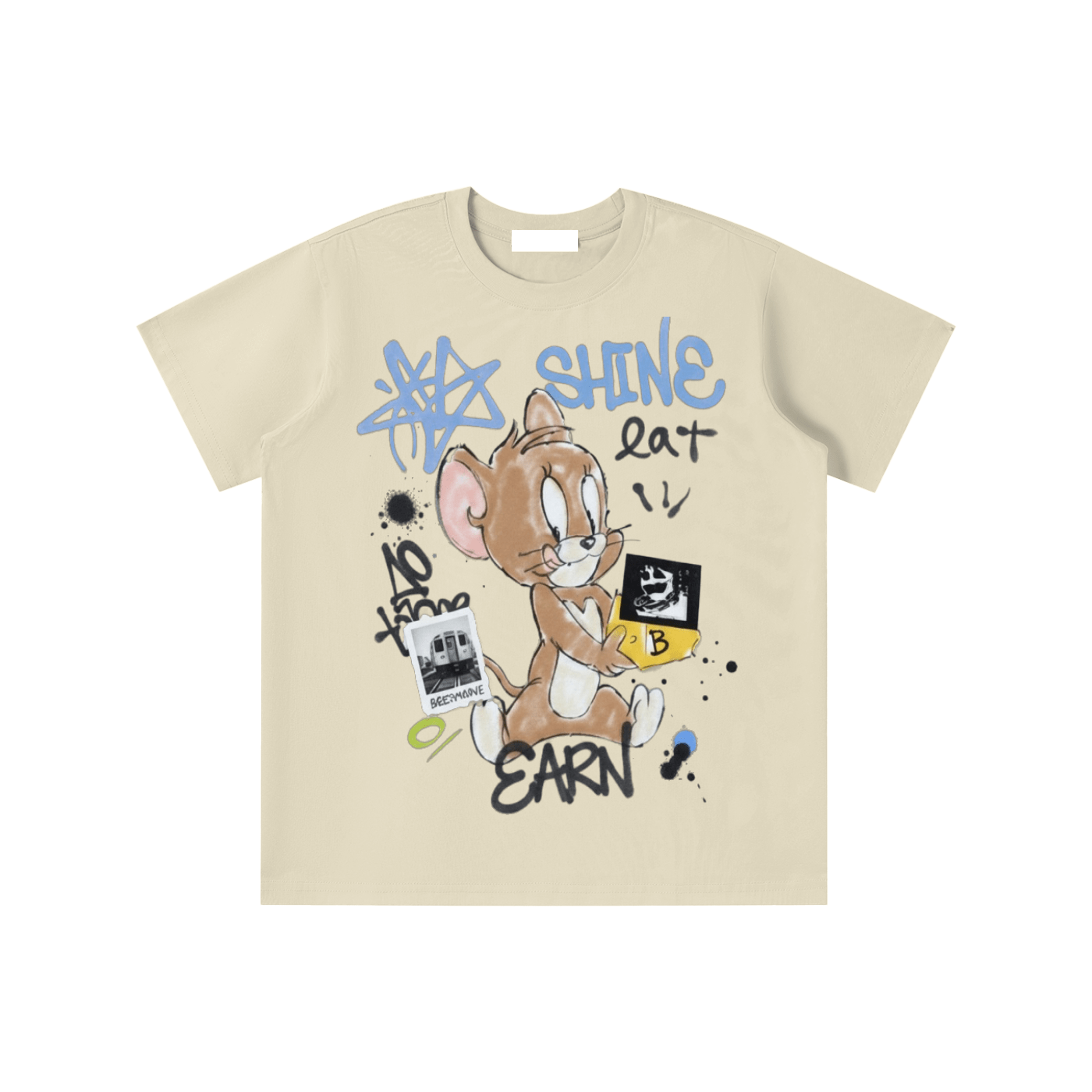 BEESMOOVE EAT • EARN • SHINE throwback Quick - Dry Cooling Kids' T-shirt - Beesmoove