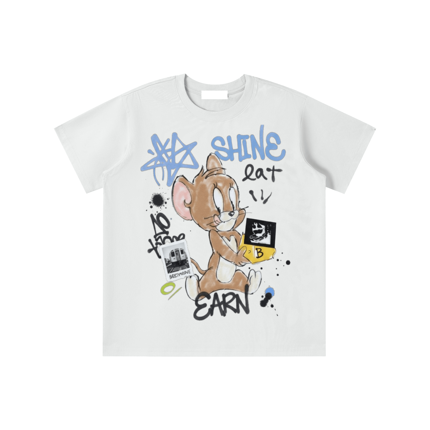 BEESMOOVE EAT • EARN • SHINE throwback Quick - Dry Cooling Kids' T-shirt - Beesmoove