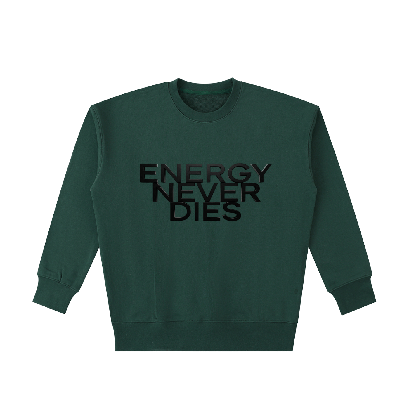 BEESMOOVE ENERGY NEVER DIES™ Heavyweight Cotton Sweatshirt - Beesmoove