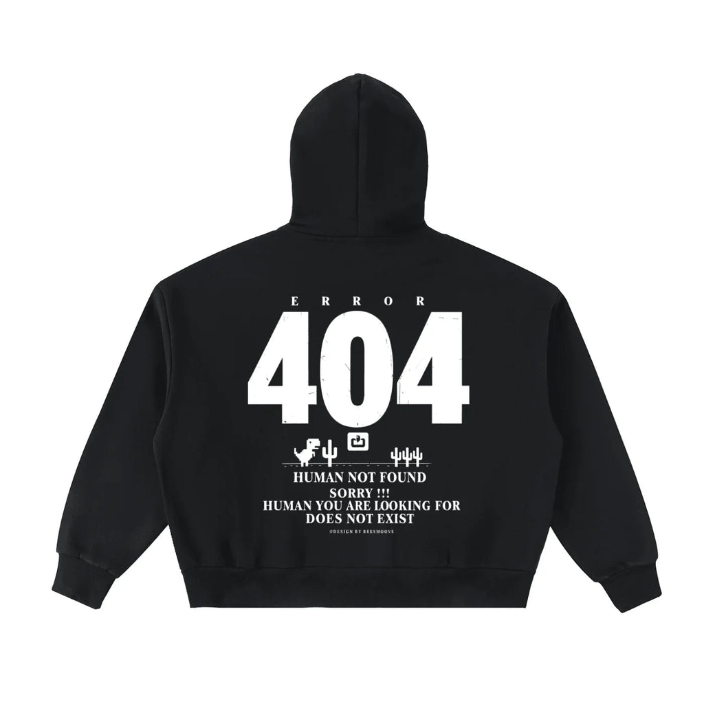 BEESMOOVE: Error Legacy Full - Zip Boxy Hoodie - Beesmoove