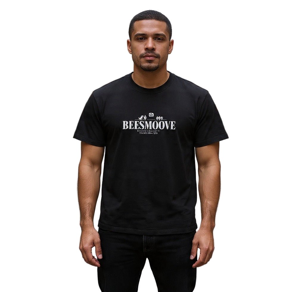 BEESMOOVE: Error Legacy Heavyweight Vintage Washed Frayed T-Shirt - Beesmoove