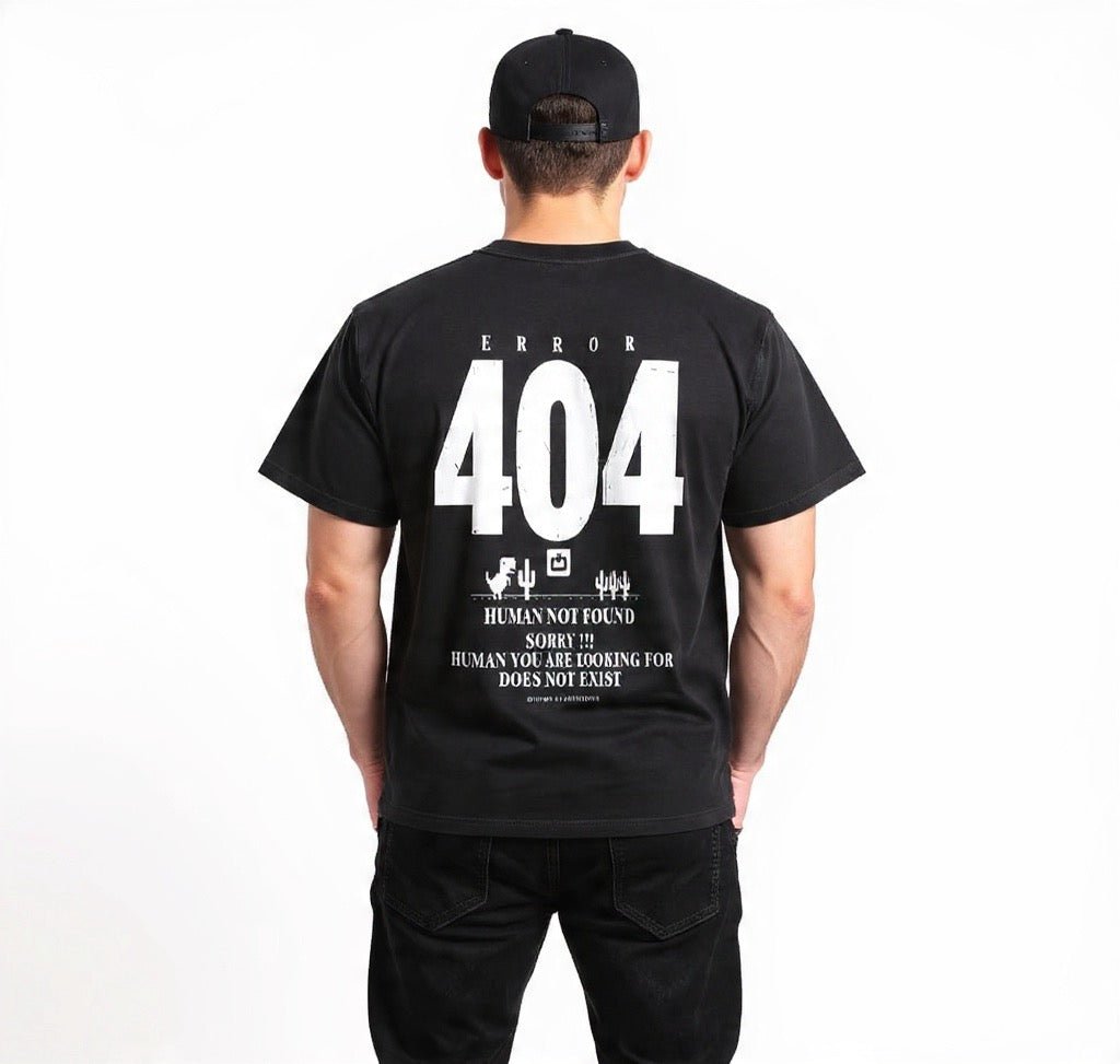 BEESMOOVE: Error Legacy Heavyweight Vintage Washed Frayed T-Shirt - Beesmoove