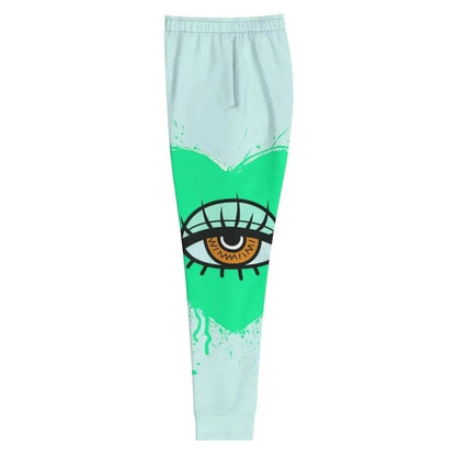 Beesmoove eye catcher green Women's Joggers - Beesmoove 