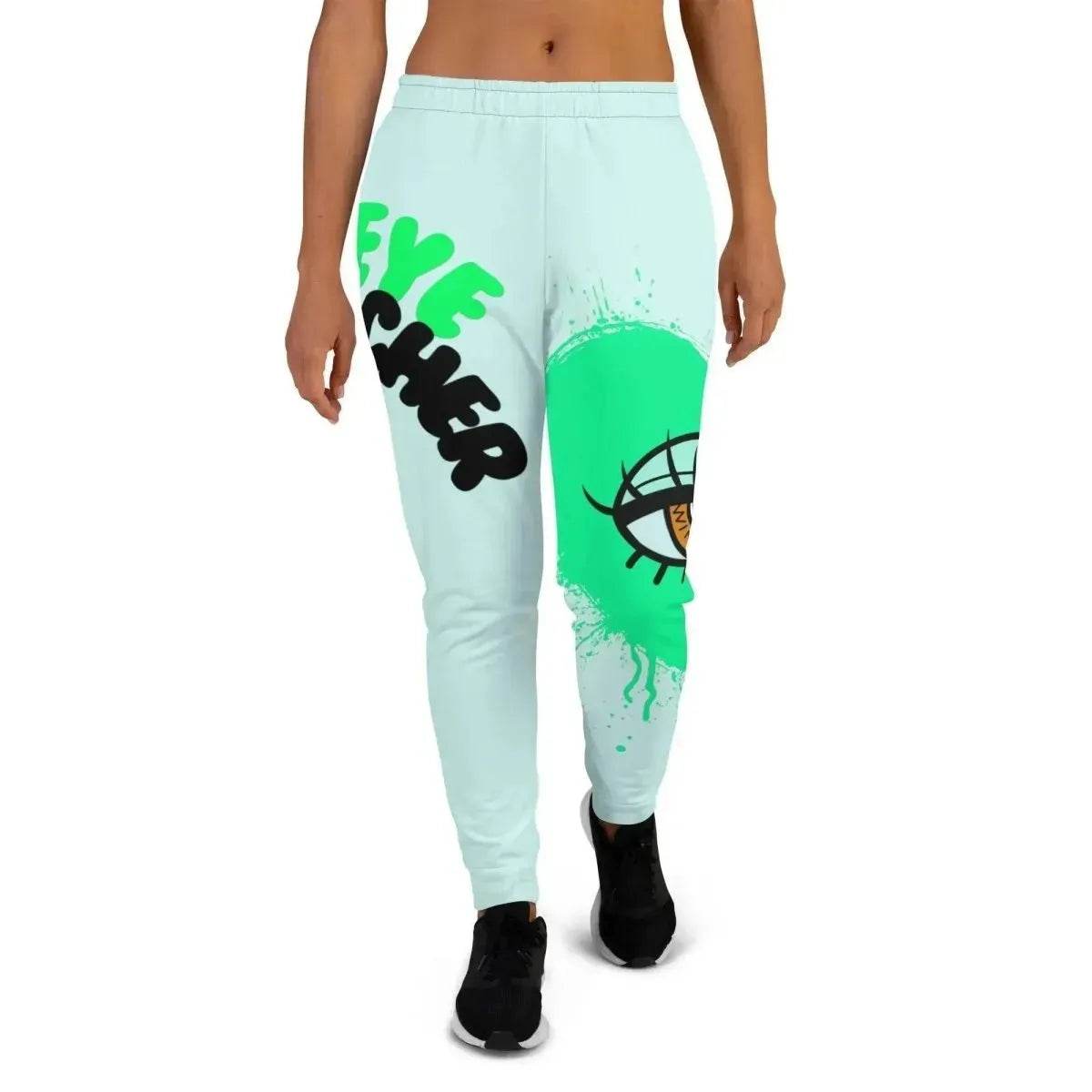 Beesmoove eye catcher green Women's Joggers - Beesmoove 