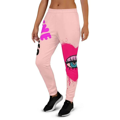 Beesmoove eye catcher pink Women's Joggers - Beesmoove 