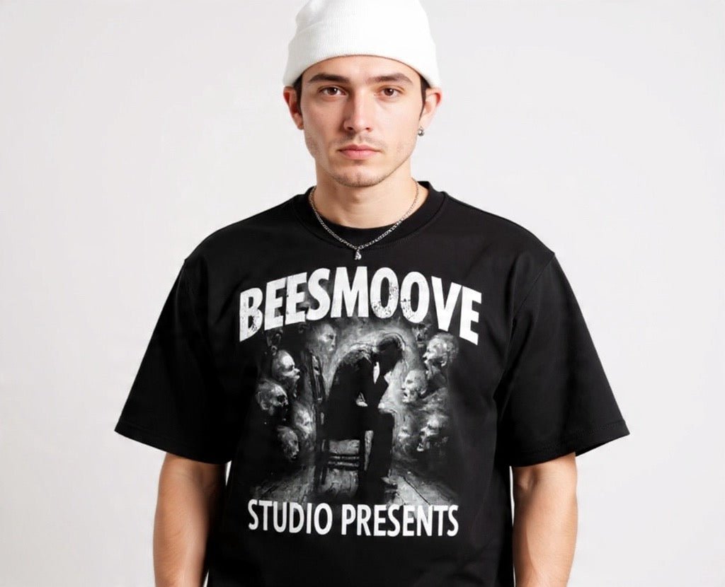 BEESMOOVE Face your Fears Raw Edge T-Shirt - Beesmoove