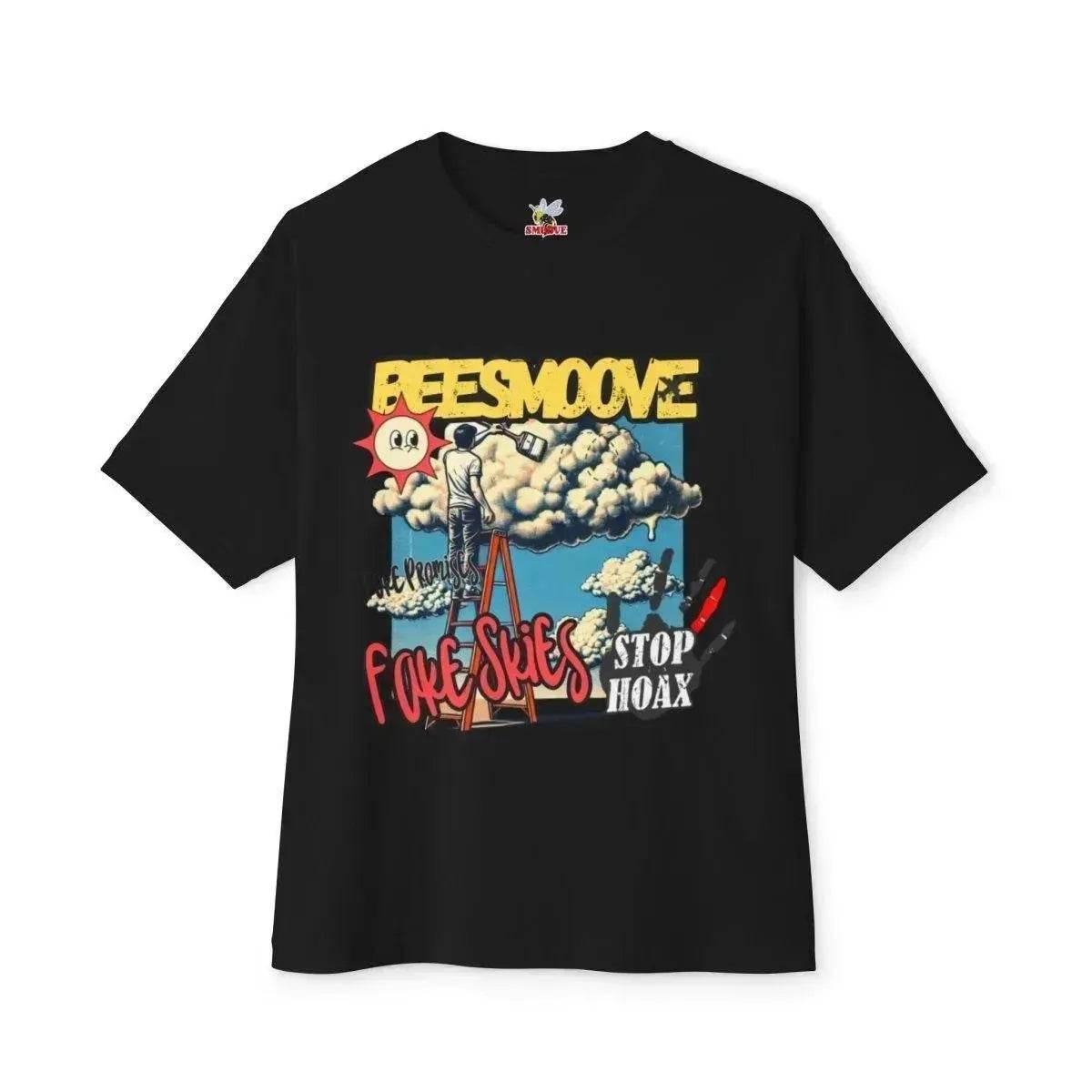 Beesmoove fake skies Oversized Boxy Tee - Beesmoove 