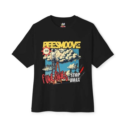Beesmoove fake skies Oversized Boxy Tee - Beesmoove 